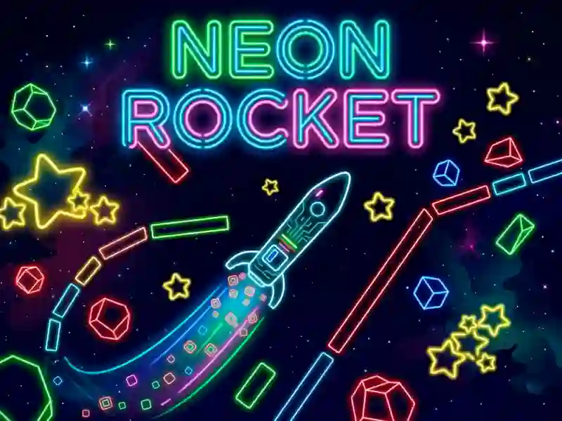 Igra Neon Rocket online