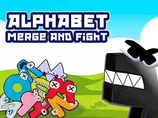 Igra Alphabet Merge And Fight online