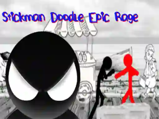 Igra Stickman Doodle Epic Rage online