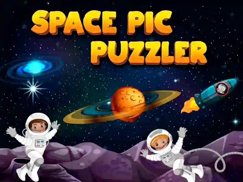 Igra Space Pic Puzzler online
