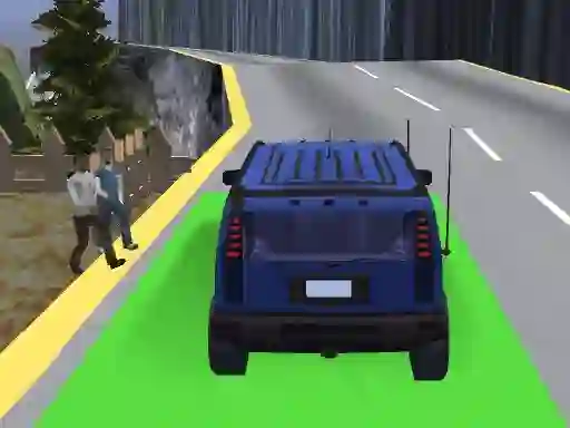 Igra Uphill Jeep Driving online