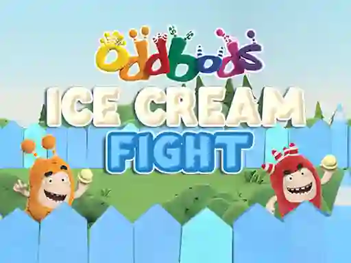 Igra Oddbods Ice Cream Fight online