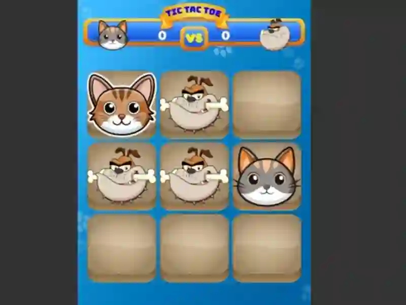 Igra Tic Tac Toe Cat online