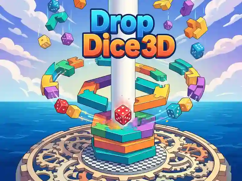 Igra Drop Dice 3D online