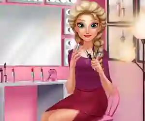 Igra Ice Queen Makeover Time online