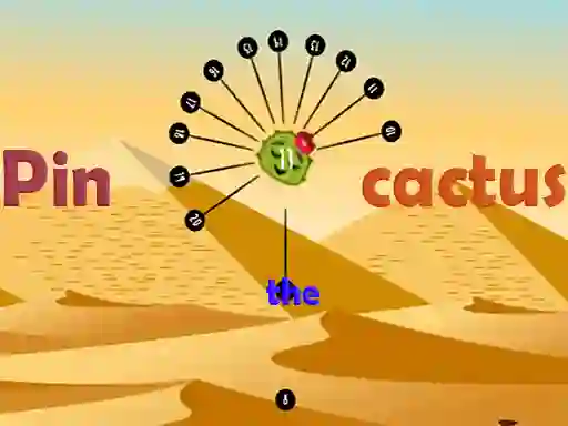 Igra Pin the cactus online