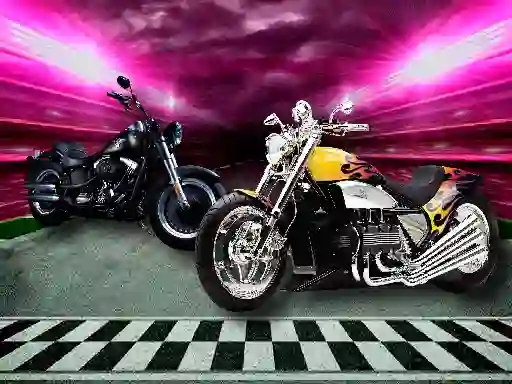 Igra Motorbike Puzzle Challenge online
