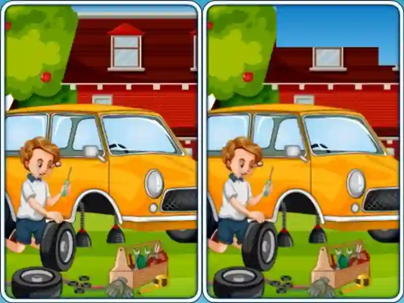 Igra Car Garage Differences online