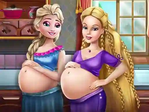 Igra Happy Princesses Pregnant BFFS online