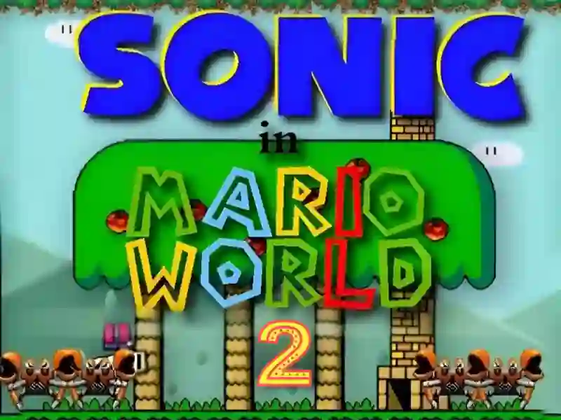 Igra Sonic in Mario World 2 online