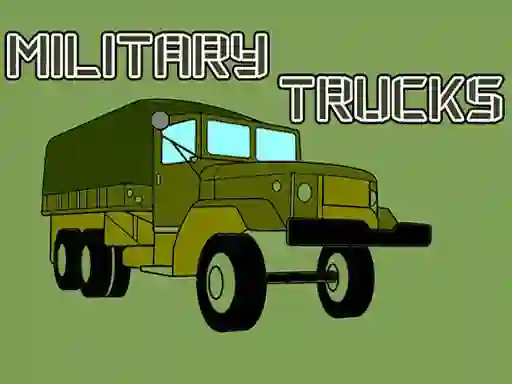 Igra Military Trucks Coloring online