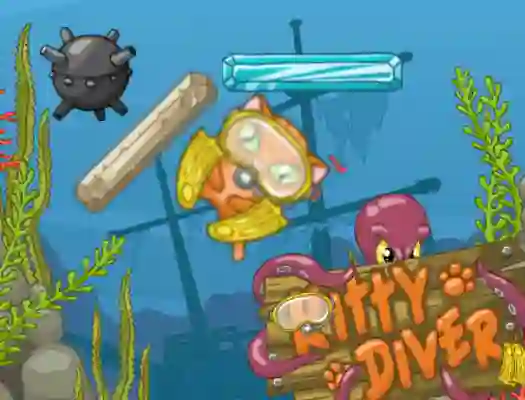 Igra Kitty Diver online