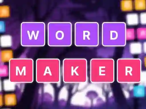 Igra Word Maker online