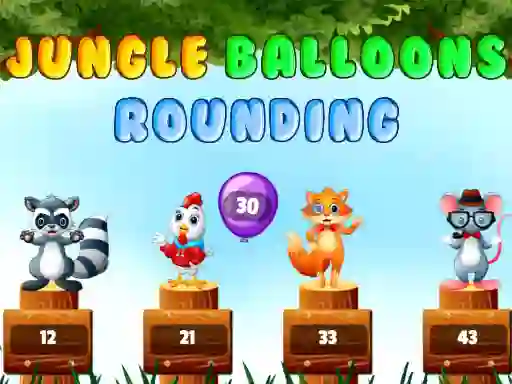 Igra Jungle balloons rounding online