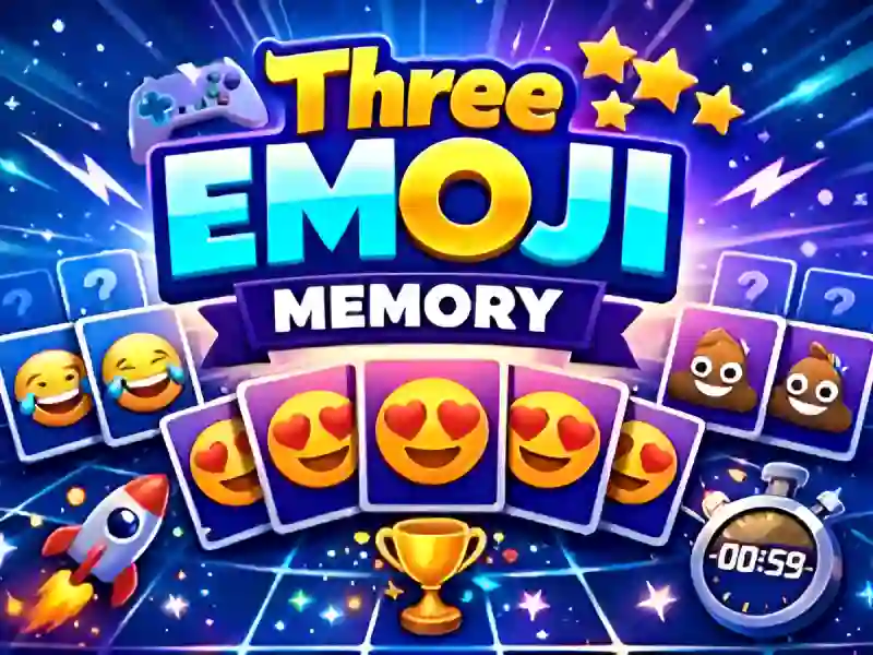Igra Three Emoji Memory online