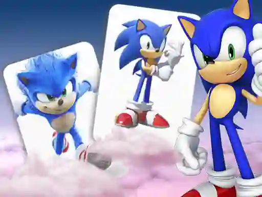 Igra Sonic Memory card Match online