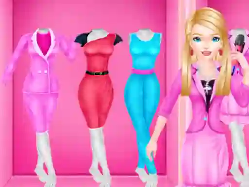 Igra Doll Career Outfits Challenge online