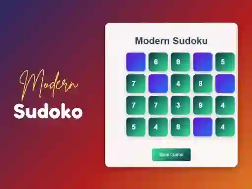 Igra Modern Sudoku online