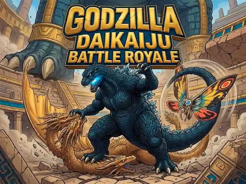 Igra Godzilla Daikaiju Battle Royale online