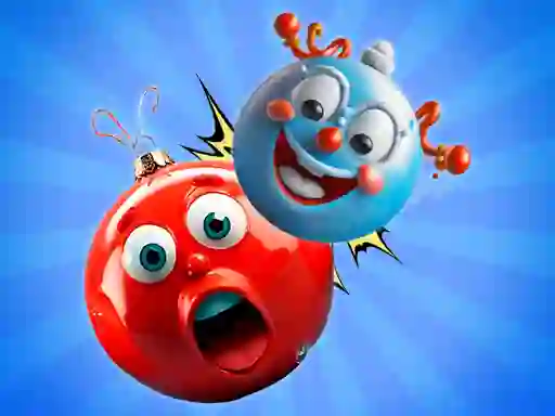 Igra Merge Balls New Years Toys in 3D! online