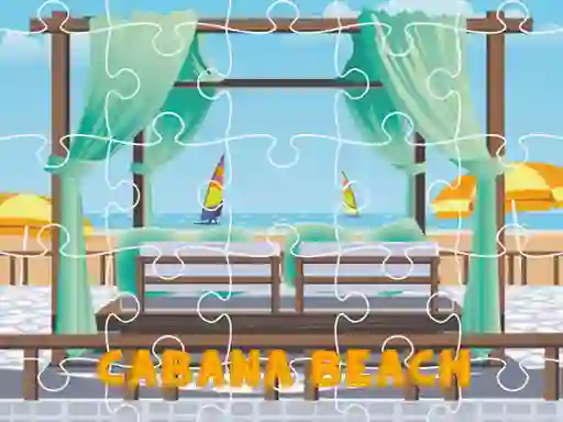 Igra Cabana Beach Jigsaw online