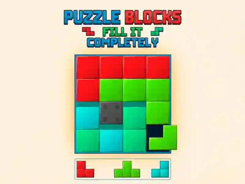 Igra Puzzle Blocks: Fill It Completely online