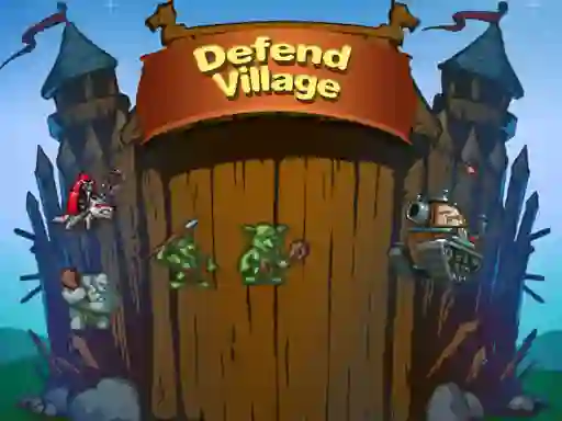 Igra Defend Village online