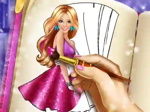 Igra Doll Coloring Book online