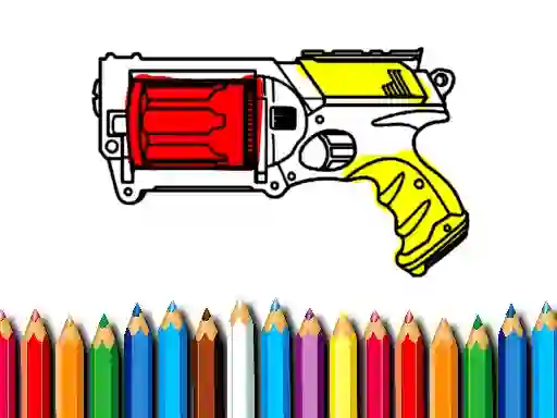 Igra Back To School: Nerf Coloring Book online