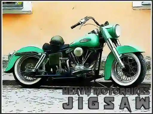 Igra Heavy Motorbikes Jigsaw online