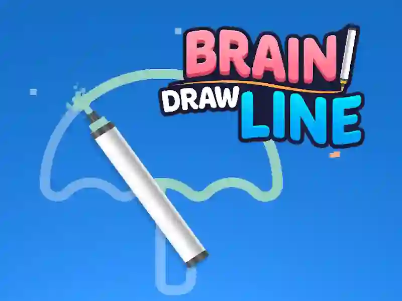 Igra Brain Draw Line online