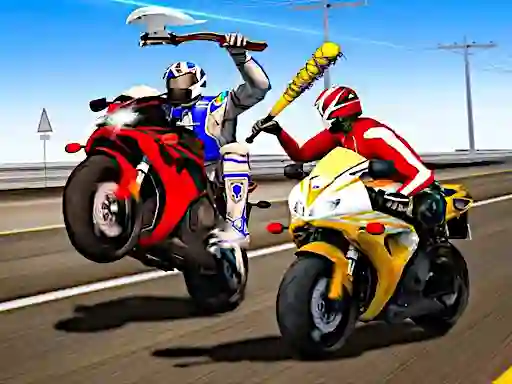 Igra Biker Battle 3D online