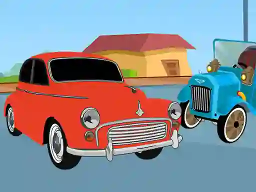 Igra Old Timer Cars Coloring online