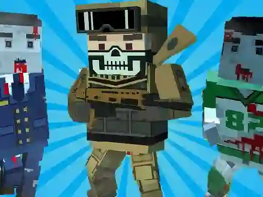 Igra Blocky Shooting Arena 3D Pixel online