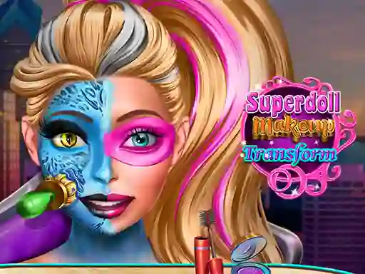 Igra Super Doll Makeup Transform online