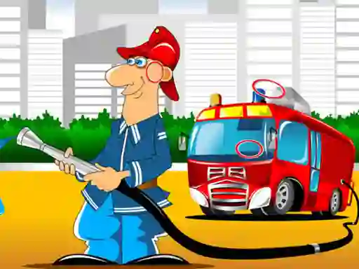 Igra Fire Trucks Differences online