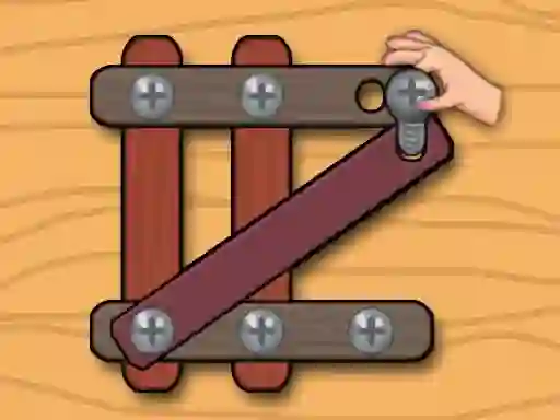 Igra Wood Nuts Master: Screw Puzzle online
