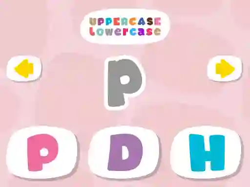 Igra Uppercase Lowercase online