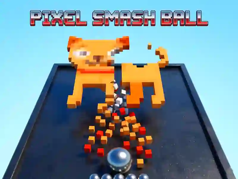 Igra Pixel Smash Ball online