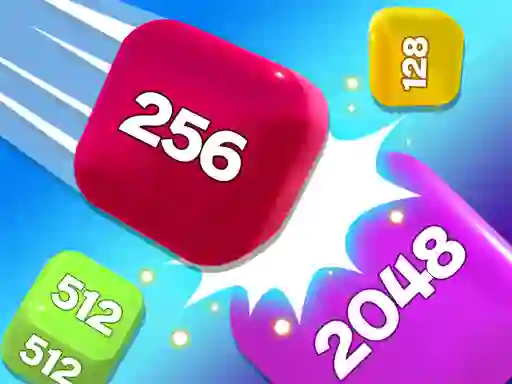 Igra Chain Cube 2048 3D Merge Game online