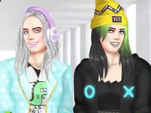 Igra Billie Eilish Makeover online