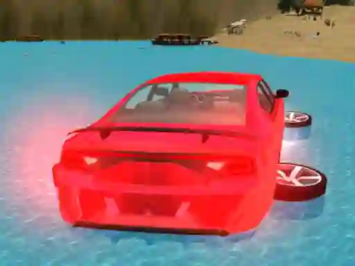 Igra Water Car Surfing 3d online