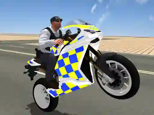 Igra Super Stunt Police Bike Simulator 3D online