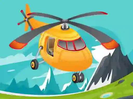 Igra Helicopter Jigsaw online
