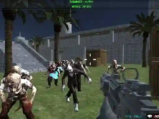 Igra Shooting Zombie fps Xtreme Good vs Bad Boys online