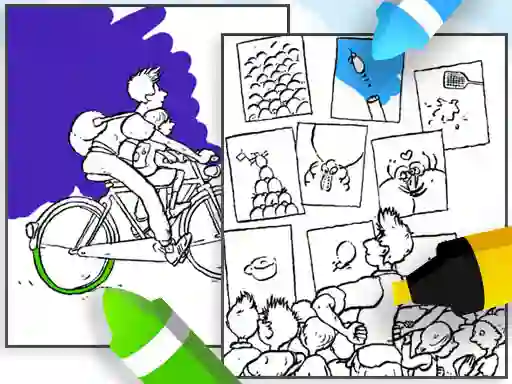 Igra Coloring Mees Kees online