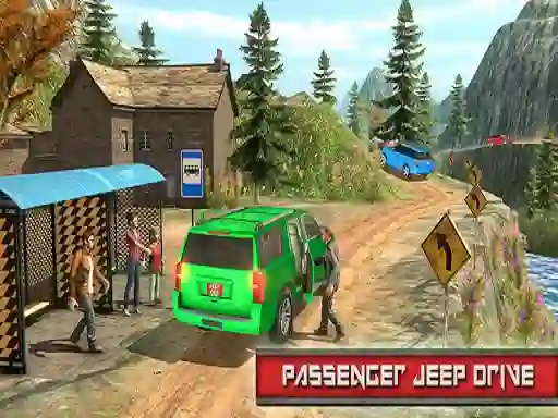 Igra Jeep Passeger Offroad Mountain Simulation Game online