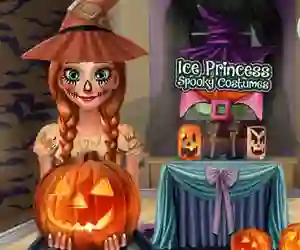 Igra Ice Princess Spooky Costumes online