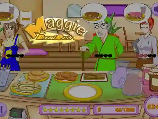 Igra Maggie Bread Rush online