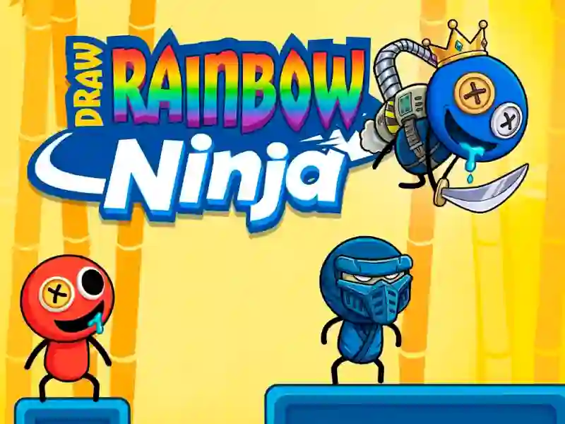 Igra Draw Rainbow Ninja online